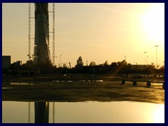 Turning Torso under construction 2004